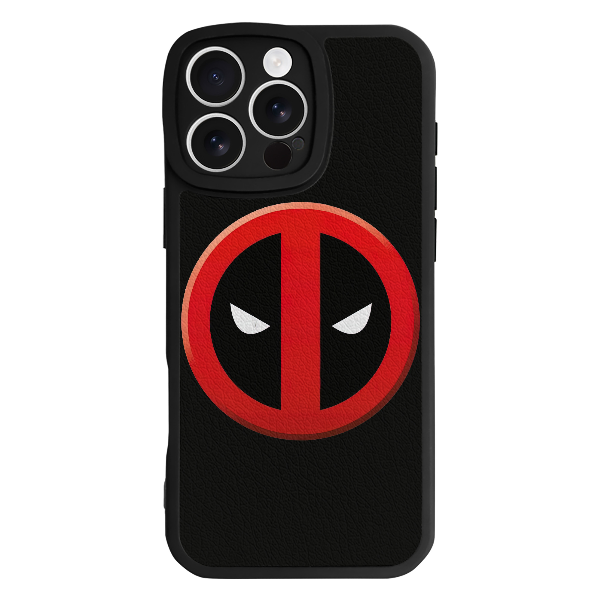 （画像用） Deadpool デッドプール 【iPhone 16シリーズ対応】シリコンスマホケース（レザー調） 材質：シリコン